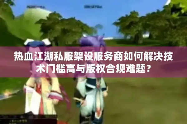 热血江湖私服架设服务商如何解决技术门槛高与版权合规难题？