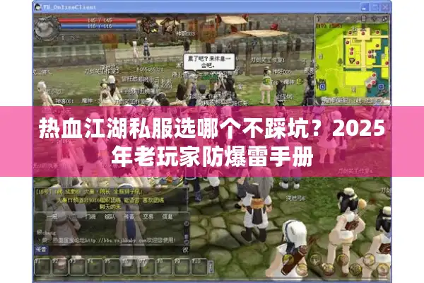 热血江湖私服选哪个不踩坑？2025年老玩家防爆雷手册