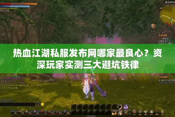 热血江湖私服发布网哪家最良心？资深玩家实测三大避坑铁律