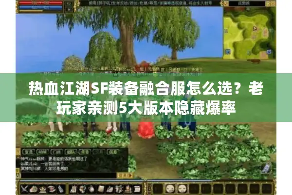 热血江湖SF装备融合服怎么选?老玩家亲测5大版本隐藏爆率 热血江湖SF装备融合服怎么选?老玩家亲测5大版本隐藏爆率
