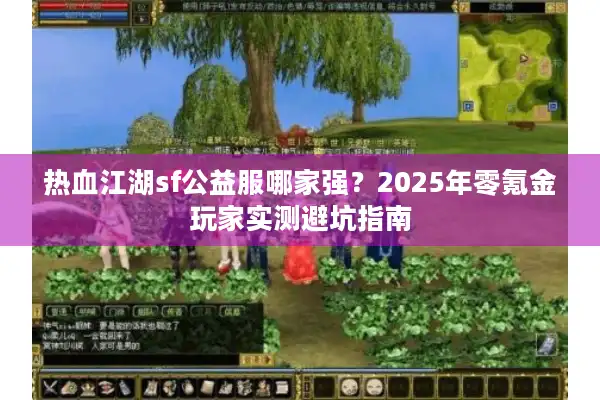 热血江湖sf公益服哪家强?2025年零氪金玩家实测避坑指南 热血江湖sf公益服哪家强?2025年零氪金玩家实测避坑指南