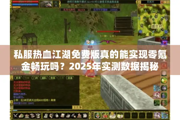 私服热血江湖免费版真的能实现零氪金畅玩吗？2025年实测数据揭秘