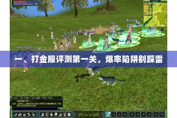 一、打金服评测第一关,爆率陷阱别踩雷 一、打金服评测第一关,爆率陷阱别踩雷