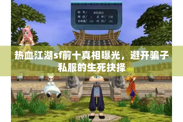 热血江湖sf前十真相曝光，避开骗子私服的生死抉择