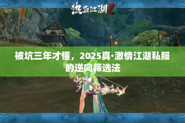 被坑三年才懂，2025真·激情江湖私服的逆向筛选法