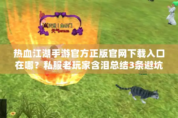 热血江湖手游官方正版官网下载入口在哪？私服老玩家含泪总结3条避坑铁则！