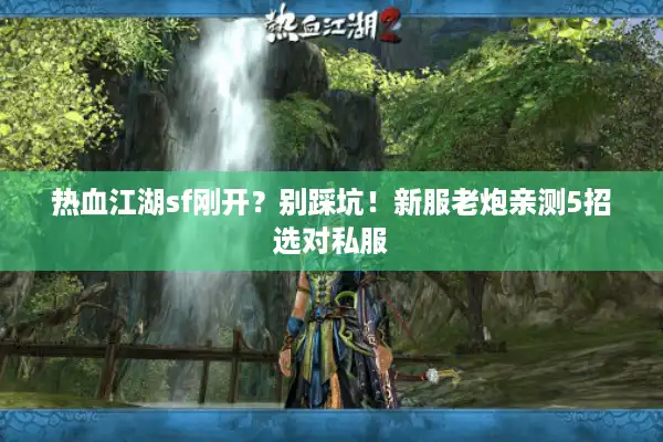 热血江湖sf刚开？别踩坑！新服老炮亲测5招选对私服