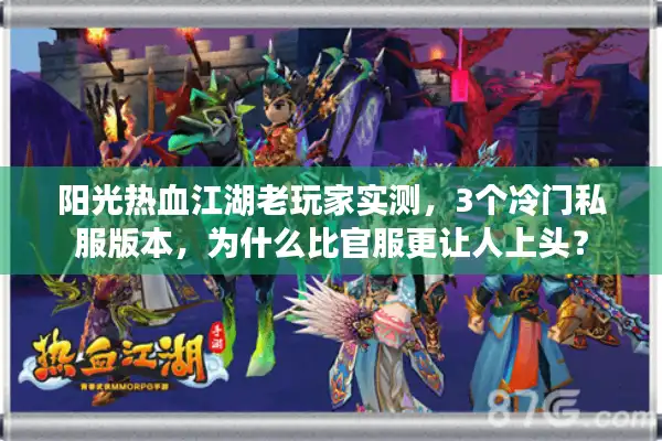 阳光热血江湖老玩家实测，3个冷门私服版本，为什么比官服更让人上头？