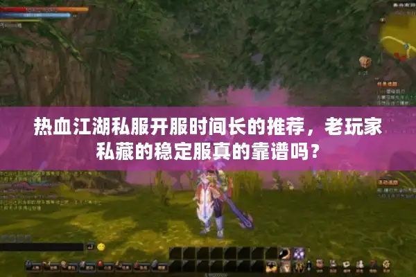 热血江湖私服开服时间长的推荐，老玩家私藏的稳定服真的靠谱吗？
