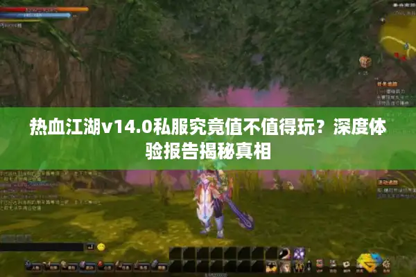 热血江湖v14.0私服究竟值不值得玩？深度体验报告揭秘真相