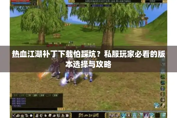 热血江湖补丁下载怕踩坑？私服玩家必看的版本选择与攻略