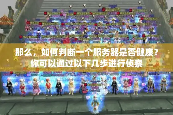 那么，如何判断一个服务器是否健康？你可以通过以下几步进行侦察