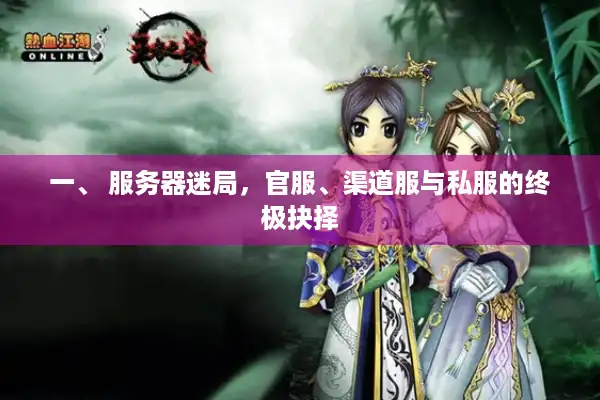 一、 服务器迷局，官服、渠道服与私服的终极抉择