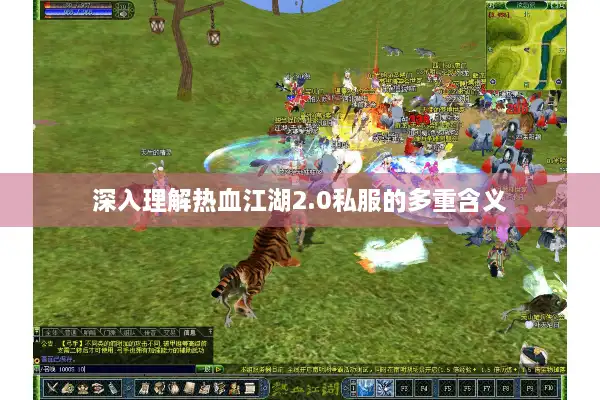 深入理解热血江湖2.0私服的多重含义