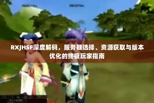 RXJHSF深度解码，服务器选择、资源获取与版本优化的终极玩家指南