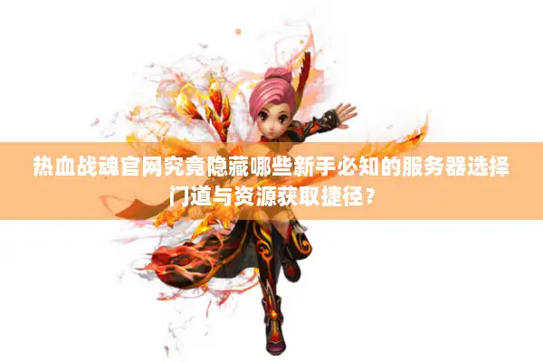 热血战魂官网究竟隐藏哪些新手必知的服务器选择门道与资源获取捷径？