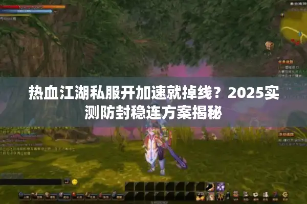 热血江湖私服开加速就掉线？2025实测防封稳连方案揭秘