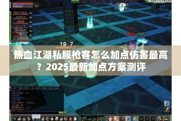 热血江湖私服枪客怎么加点伤害最高？2025最新加点方案测评