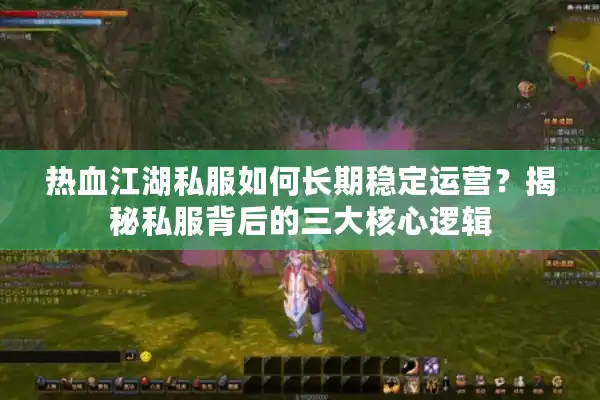 热血江湖私服如何长期稳定运营?揭秘私服背后的三大核心逻辑 热血江湖私服如何长期稳定运营?揭秘私服背后的三大核心逻辑