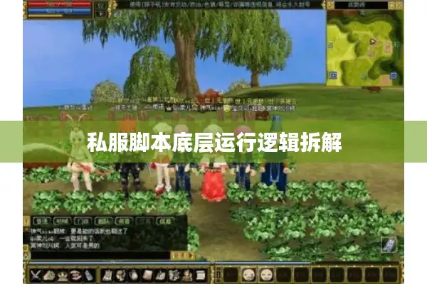 私服脚本底层运行逻辑拆解 私服脚本底层运行逻辑拆解