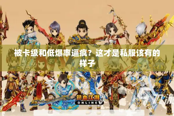 被卡级和低爆率逼疯?这才是私服该有的样子 被卡级和低爆率逼疯?这才是私服该有的样子