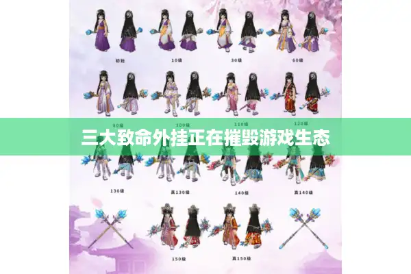 三大致命外挂正在摧毁游戏生态 三大致命外挂正在摧毁游戏生态