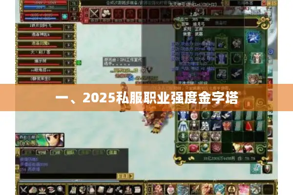 一、2025私服职业强度金字塔