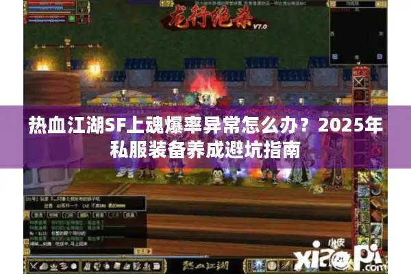 热血江湖SF上魂爆率异常怎么办？2025年私服装备养成避坑指南