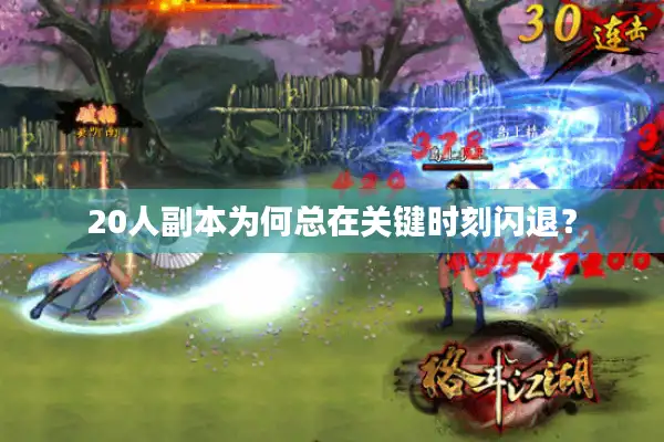 20人副本为何总在关键时刻闪退？