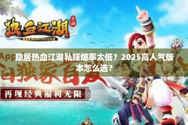 隐居热血江湖私服爆率太低？2025高人气版本怎么选？