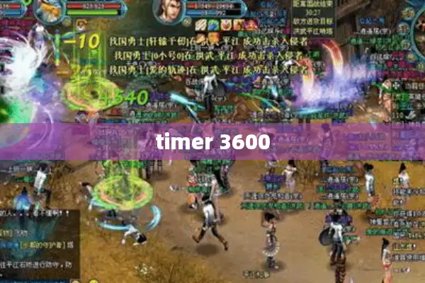 timer 3600