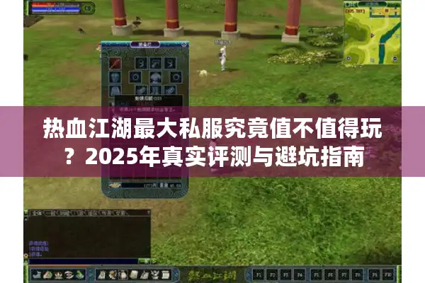 热血江湖最大私服究竟值不值得玩？2025年真实评测与避坑指南