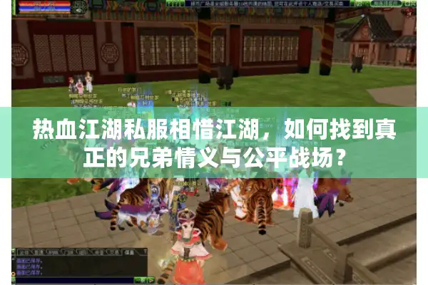 热血江湖私服相惜江湖，如何找到真正的兄弟情义与公平战场？