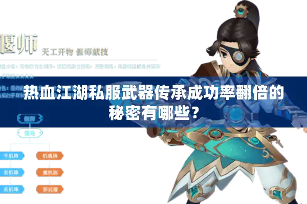 热血江湖私服武器传承成功率翻倍的秘密有哪些? 热血江湖私服武器传承成功率翻倍的秘密有哪些?